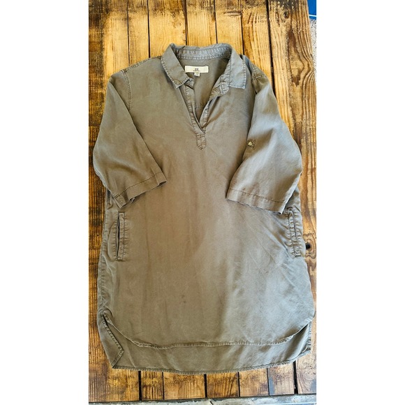 Thread + Supply Dresses & Skirts - Thread + SupplyTunic Dress Olive Green Utility Shift